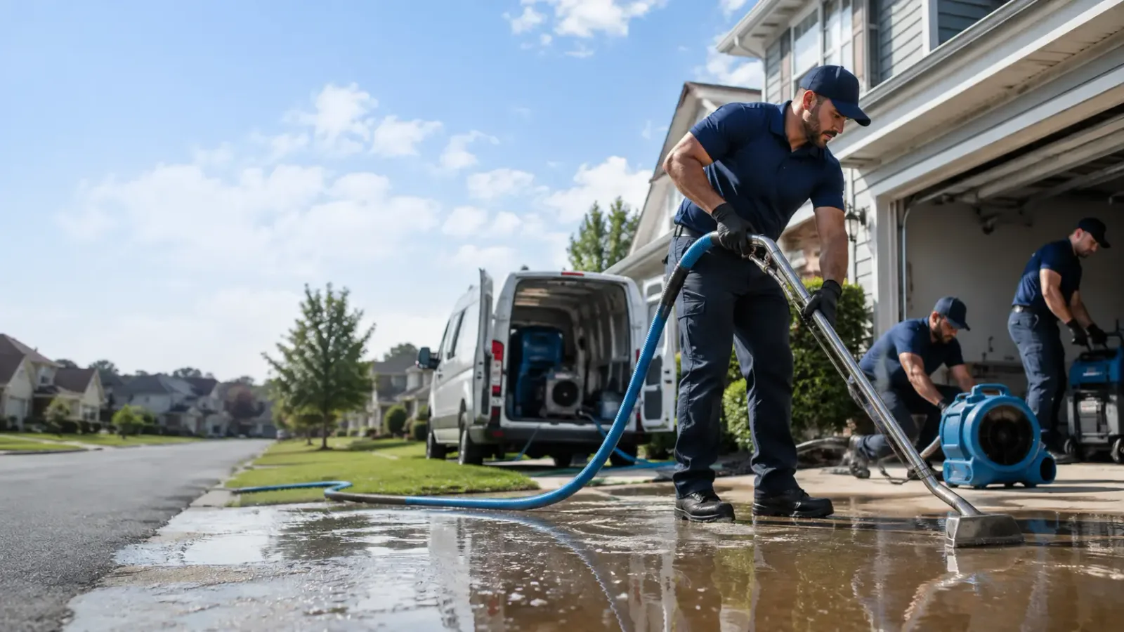 Flood Damage Restoration in Webber, KS